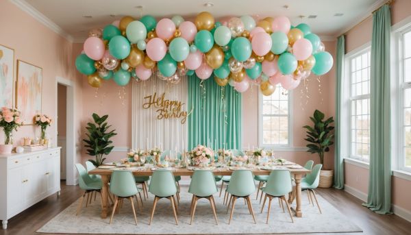 Décoration de salle d'anniversaire : les tendances