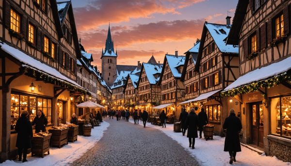 Organiser une fête de Noël en Alsace