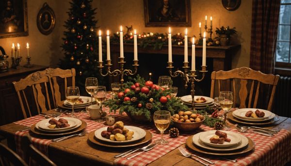 Repas de Noël : menus festifs en Alsace