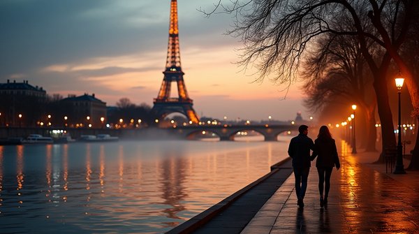 Top 3 des playlists pour une soirée romantique sur la seine